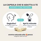 Come usare AGE NAD+ GALUJA: deglutire la capsula intera o aprirla e miscelarla in bevande o yogurt.