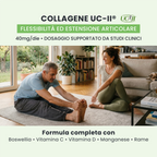 Collagene UC-II in BODY FLEX GALUJA, per la flessiilità ed estensione articolare