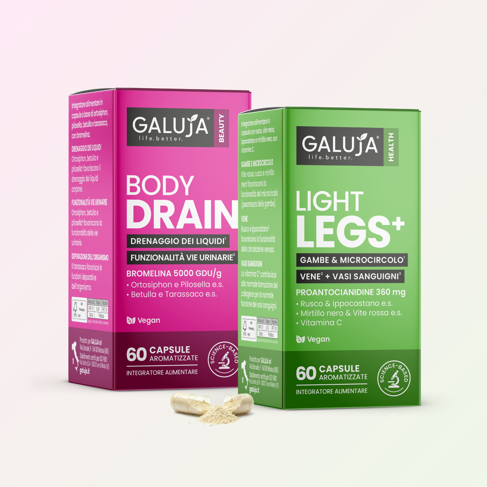 GAMBE LEGGERE Galuja - Body Drain, Light Legs