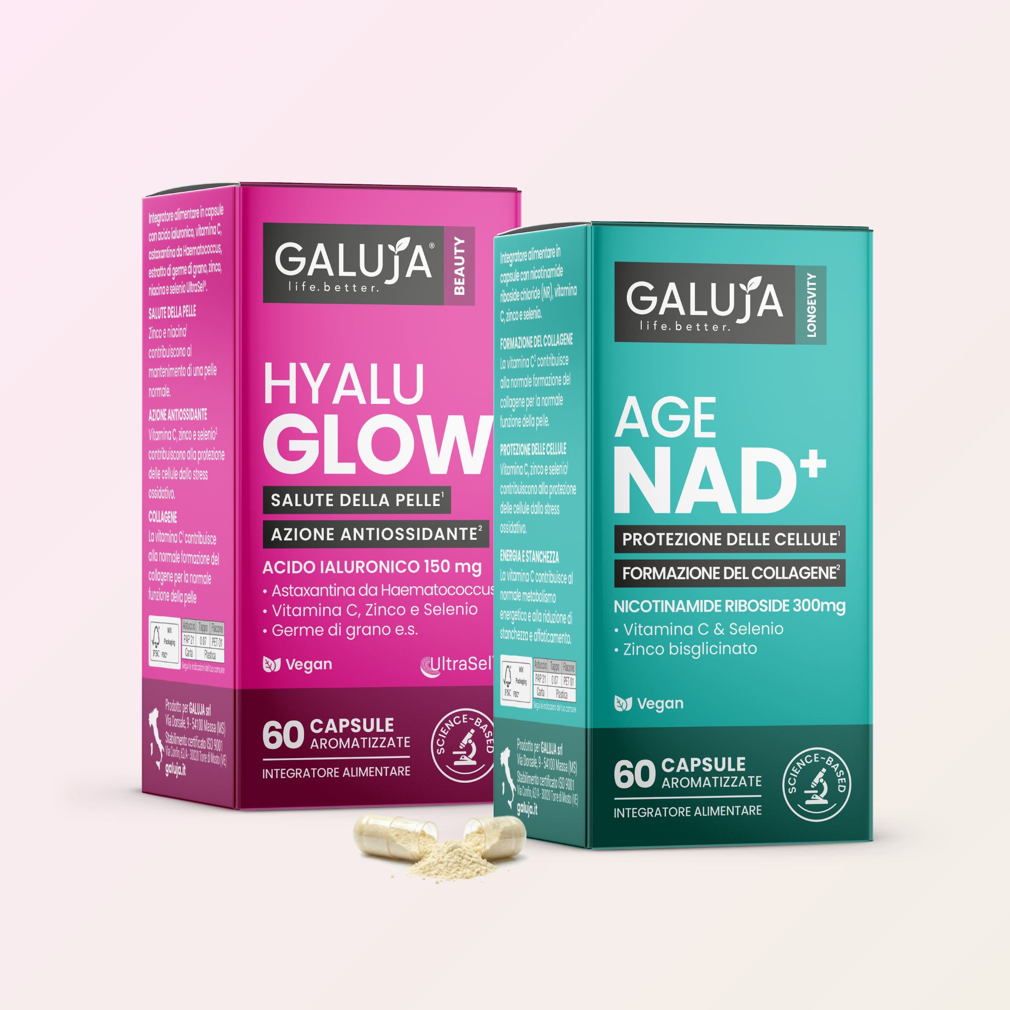 GLOW E LONGEVITÀ Galuja - Yalu Glow, Age Nad+